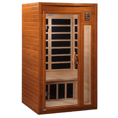 Dynamic Barcelona Elite 1-2-Person Ultra Low EMF FAR Infrared Sauna (Canadian Hemlock) - DYN-6106-01-EliteDynamic SaunasSaunasRecovAthlete