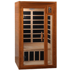 Dynamic Barcelona Elite 1-2-Person Ultra Low EMF FAR Infrared Sauna (Canadian Hemlock) - DYN-6106-01-EliteDynamic SaunasSaunasRecovAthlete