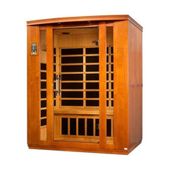 Dynamic Bellagio 3-Person Low EMF FAR Infrared Sauna (Canadian Hemlock) - DYN-6306-02Dynamic SaunasSaunasRecovAthlete