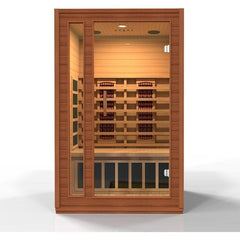 Dynamic Cordoba 2-Person Full Spectrum Near Zero EMF FAR Infrared Sauna (Canadian Hemlock) - DYN-6203-02 FSDynamic SaunasSaunasRecovAthlete