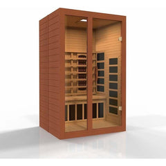 Dynamic Santiago 2-Person Full Spectrum Near Zero EMF FAR Infrared Sauna (Canadian Hemlock) - DYN-6209-03 FSDynamic SaunasSaunasRecovAthlete