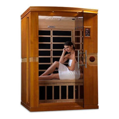 Dynamic Venice 2-Person Low EMF FAR Infrared Sauna (Canadian Hemlock) - DYN-6210-01Dynamic SaunasSaunasRecovAthlete