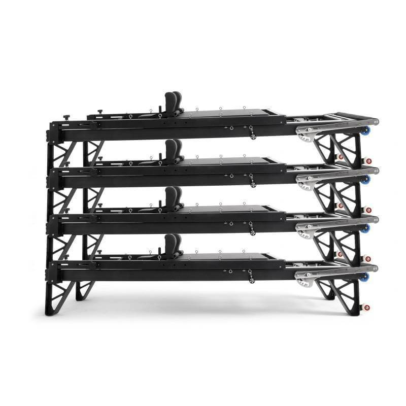 Elina Pilates Aluminium Reformer HL1 with Tower — professional aluminum reformer with full tower