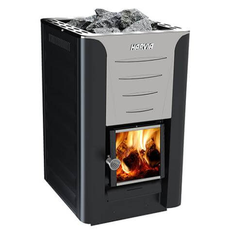 Harvia 20 Pro 24kW Sauna Wood Burning Stove | WK200, RecovAthlete