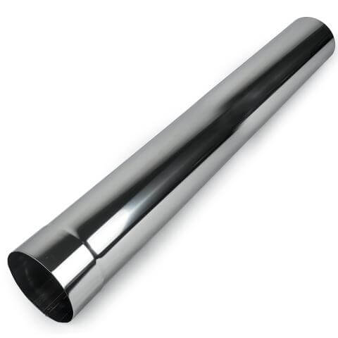 Harvia 3.3ft Smoke Pipe 4.5" diameter-Stainless Steel | WZ115100