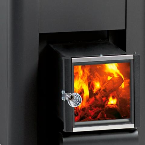 Harvia 20 PRO SL Sauna Wood Burning Stove w/ Exterior Feed | WK200SL, view 2, RecovAthlete