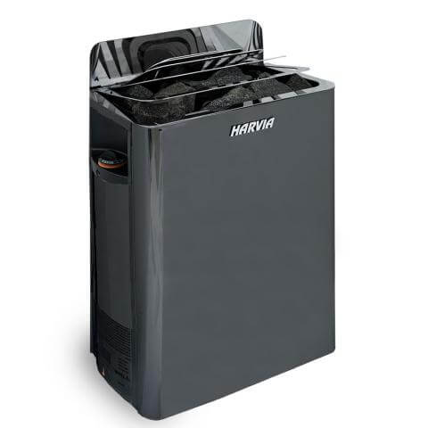 Harvia The Wall 6/8kW Electric Sauna Heater w/ Built-in Controls, view 6, RecovAthlete