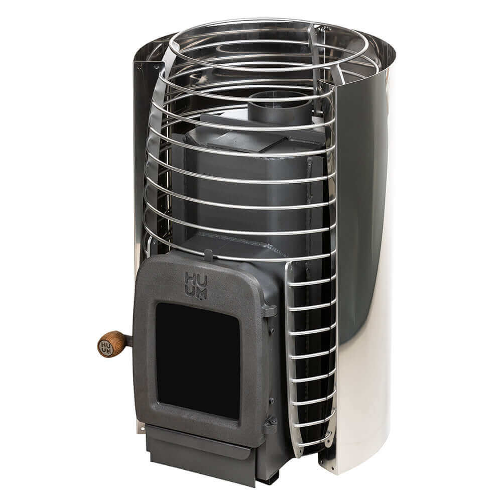 HUUM HIVE HEAT Wood Burning Sauna Stove 12kW, view 10, RecovAthlete