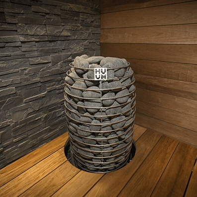 HUUM HIVE MINI Sauna Heater Package w/ UKU Wifi Controller and Stones