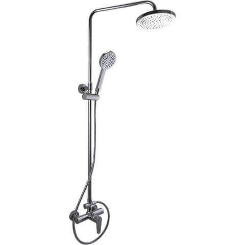 SaunaLife Model R3 Rain Series Outdoor Barrel Shower Kit, view 3, RecovAthlete