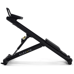 side view of total gym elevate core adj