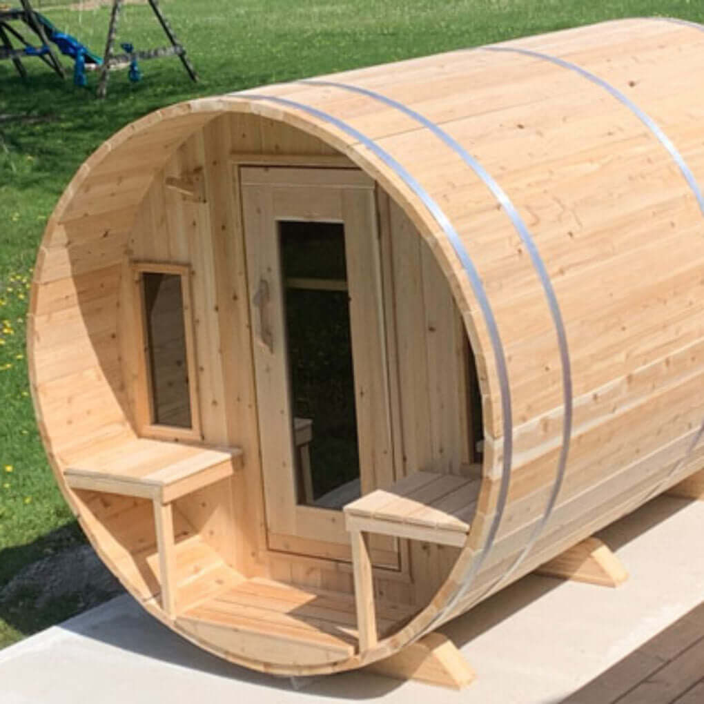 Leisurecraft Canadian Timber Tranquility Sauna CTC2345 side view